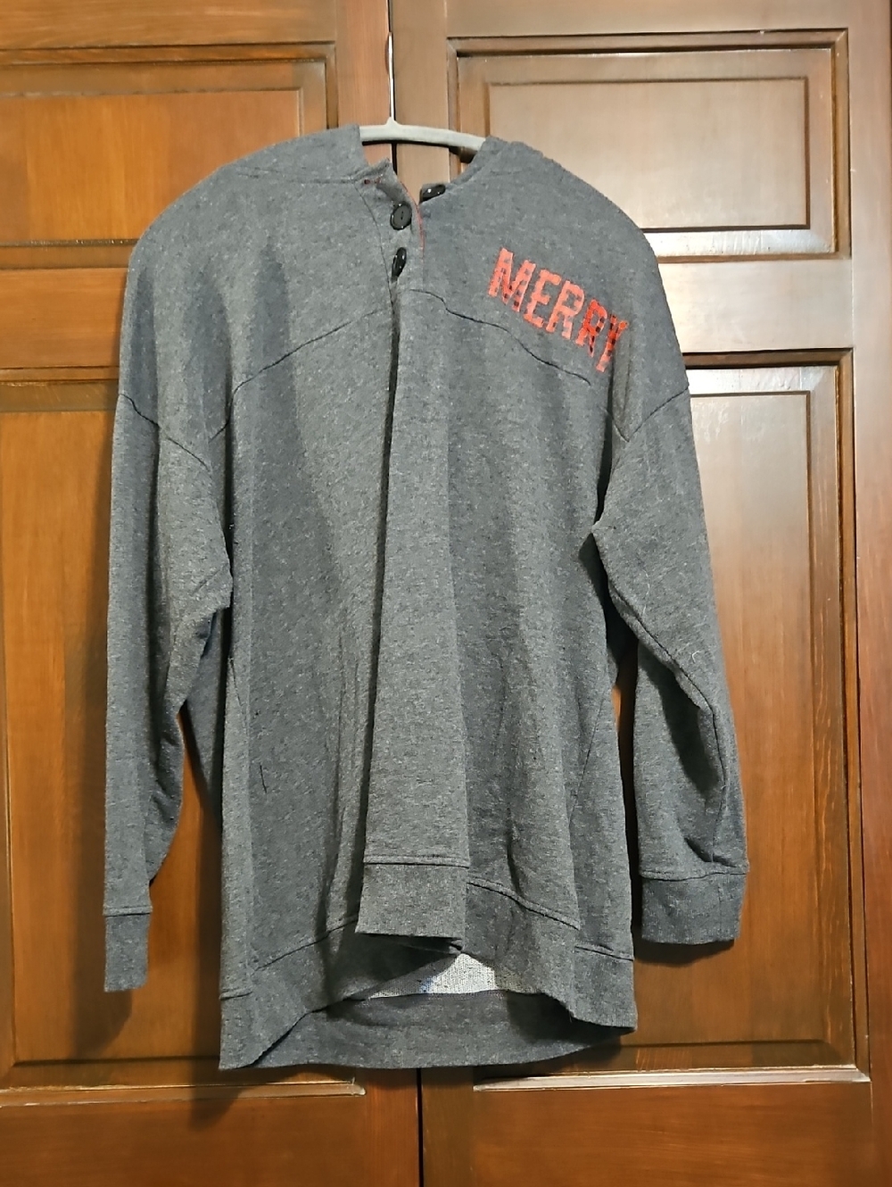 Lane Bryant Christmas Sweat Shirt With Hood